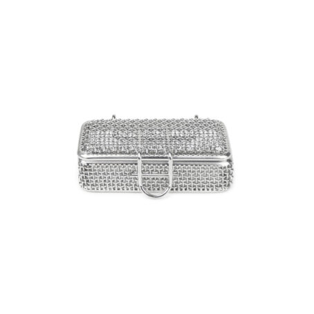 Fine Mesh Basket with Snap-Closure
