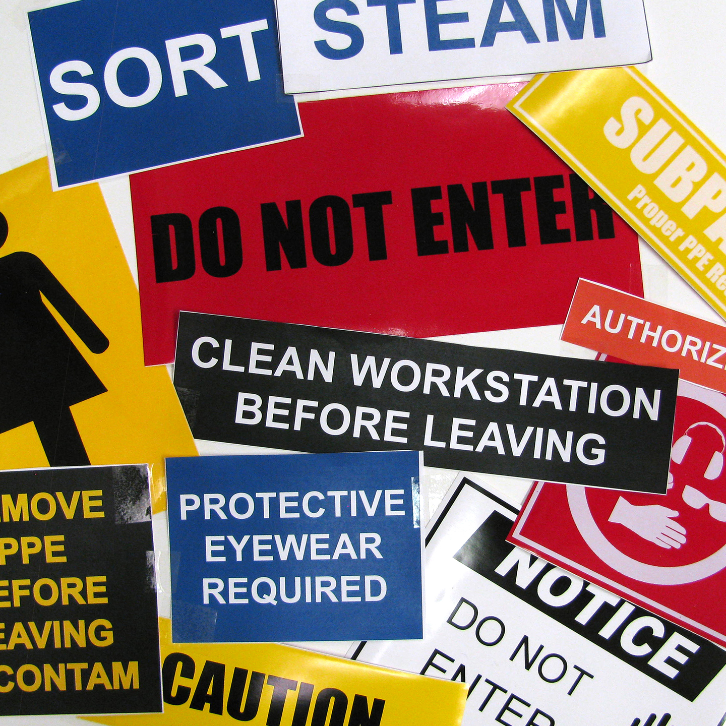 and Signage - Vinyl Labels - Healthmark Industries