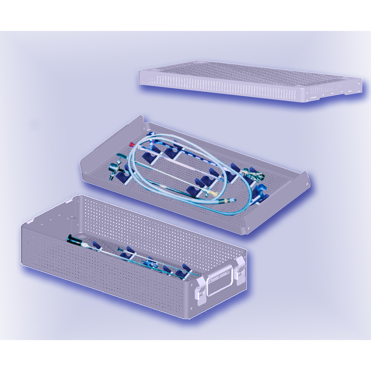 Instrument Trays - Silicone Finger Mats - Healthmark Industries