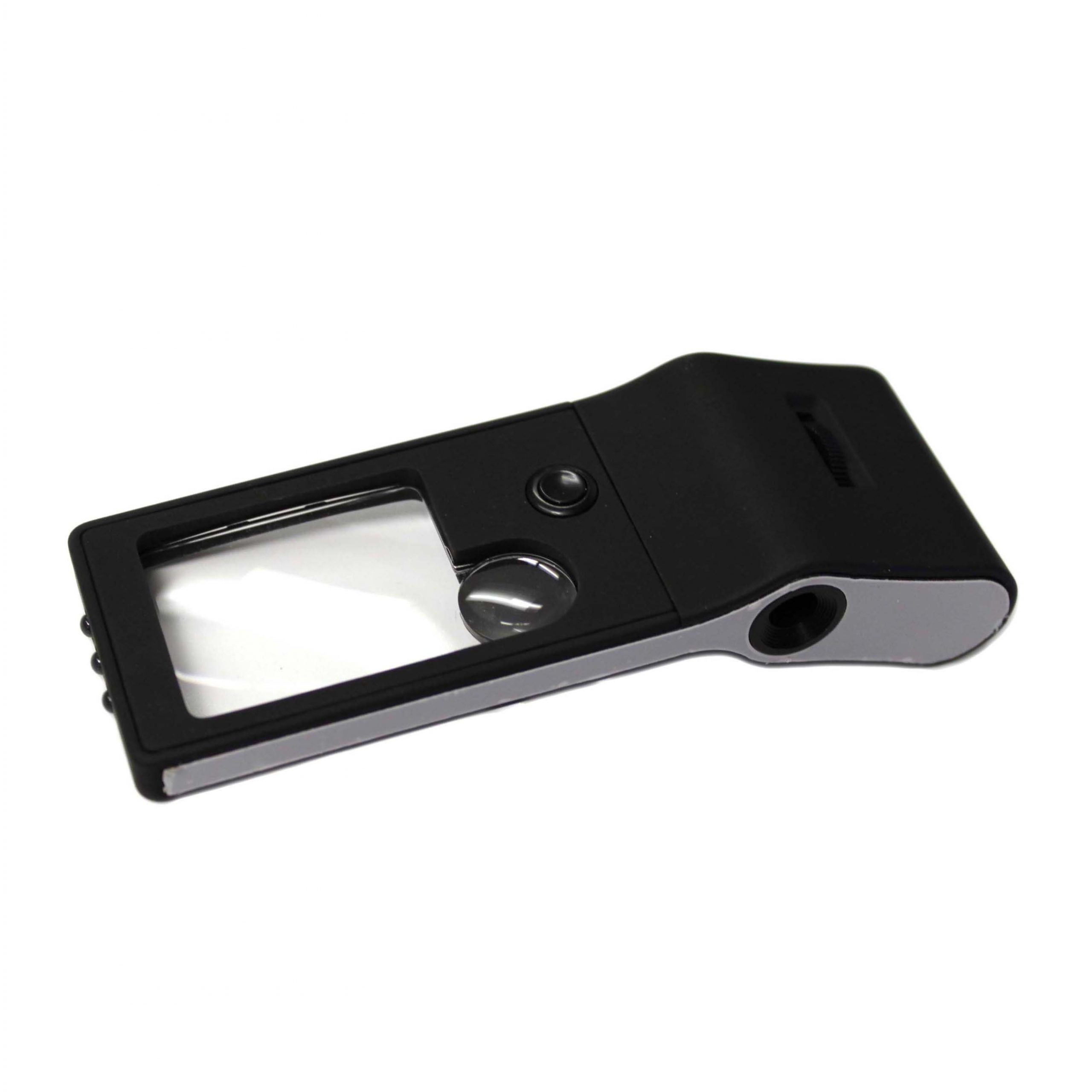 Lifemax Hands Free Magnifier With Light - Black – Ability Superstore