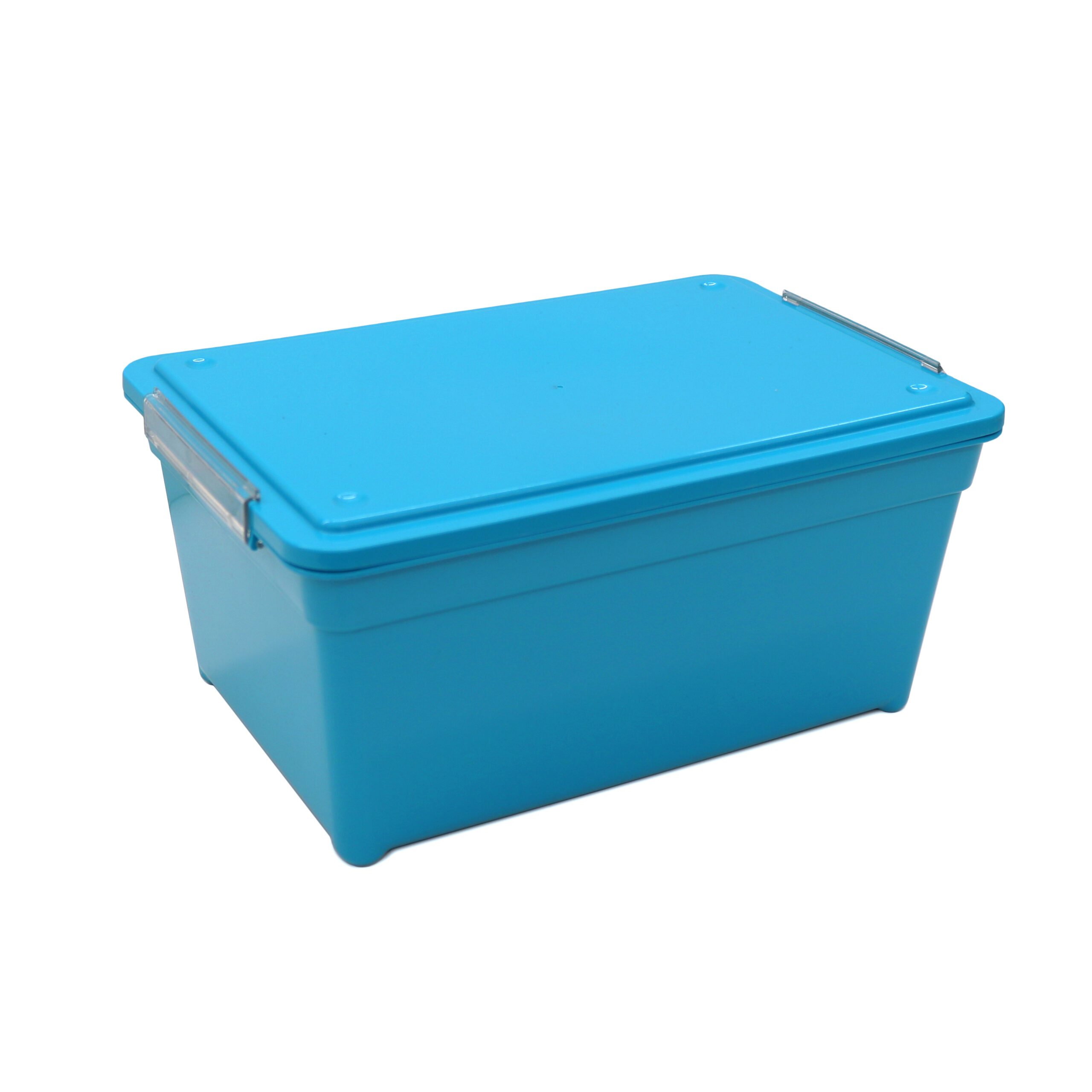 Homak HA01015612 Single Plastic Individual Bin Blue - Medium