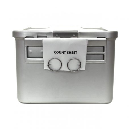 Stainless-Steel Count Sheet Holder