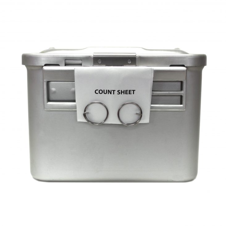 Stainless-Steel Count Sheet Holder