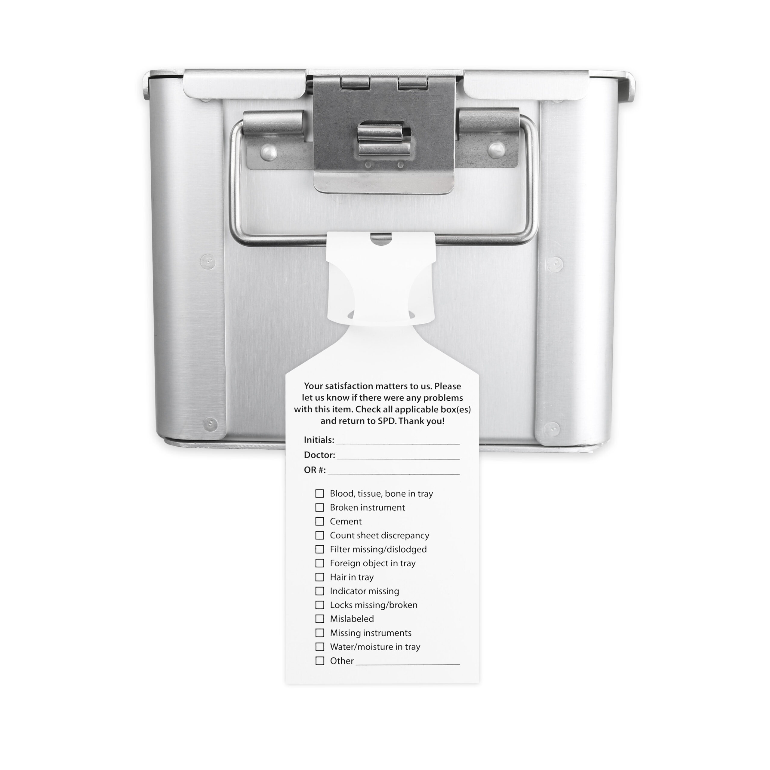 Sterilization Products - Stainless-Steel Count Sheet Holder - Healthmark  Industries